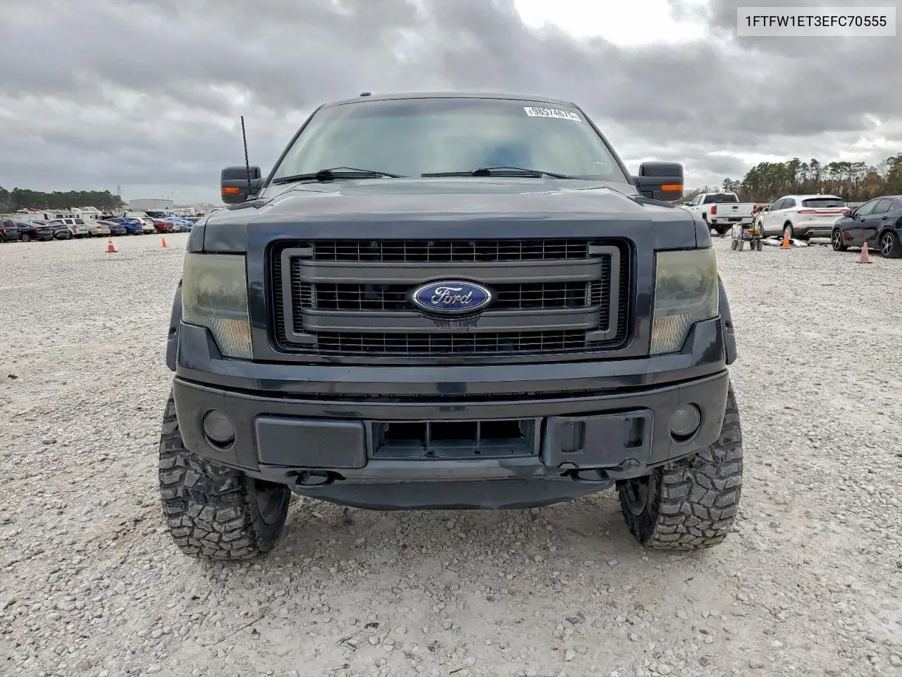 1FTFW1ET3EFC70555 2014 Ford F150 Supercrew