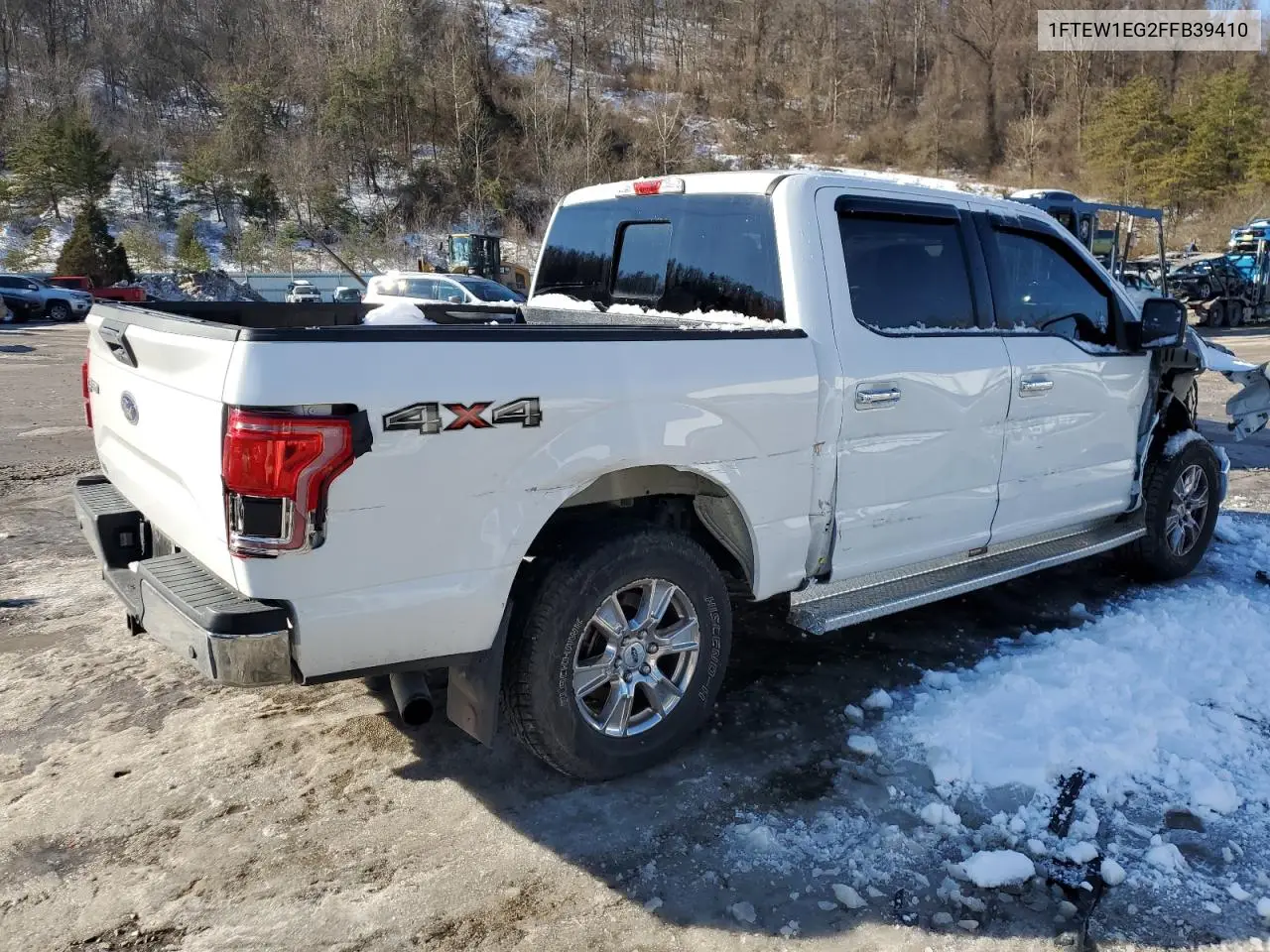 1FTEW1EG2FFB39410 2015 Ford F150 Supercrew
