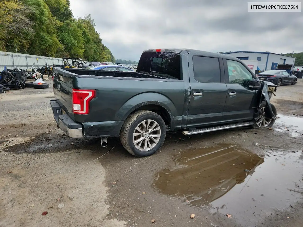 1FTEW1CP6FKE07594 2015 Ford F150 Supercrew