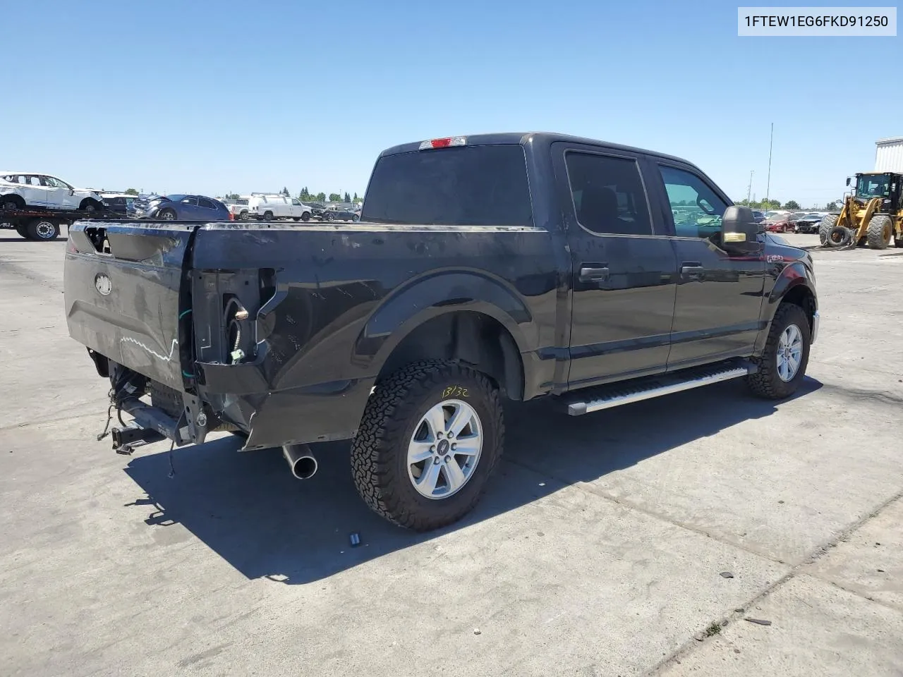 2015 Ford F150 Supercrew VIN: 1FTEW1EG6FKD91250 Lot: 61453504