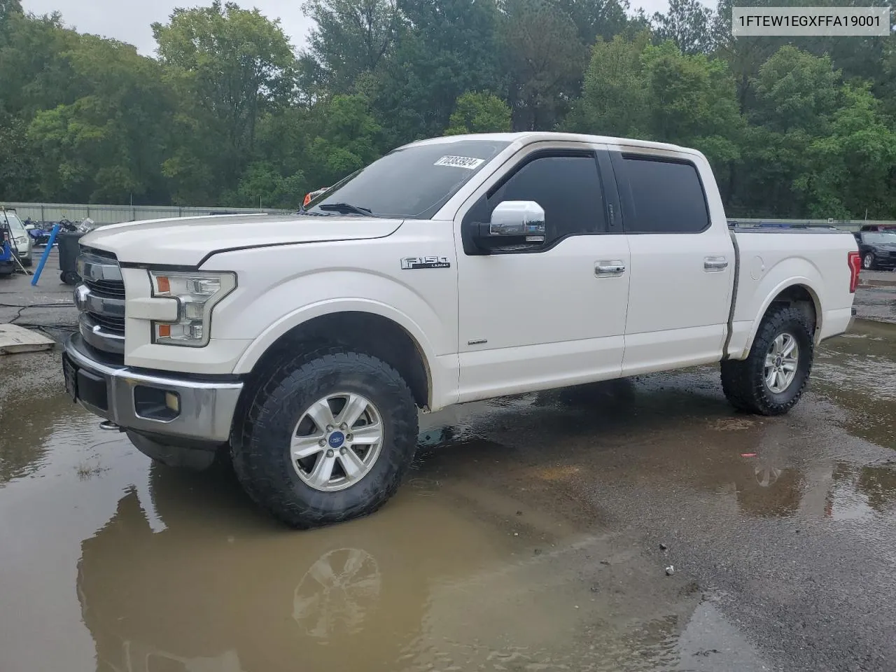 1FTEW1EGXFFA19001 2015 Ford F150 Supercrew