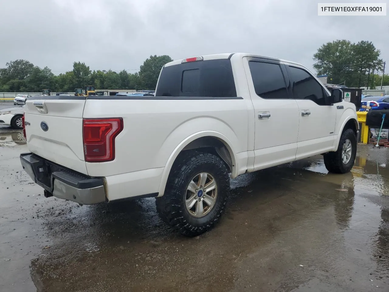 2015 Ford F150 Supercrew VIN: 1FTEW1EGXFFA19001 Lot: 70383924