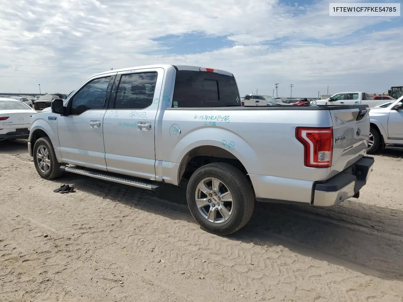 1FTEW1CF7FKE54785 2015 Ford F150 Supercrew