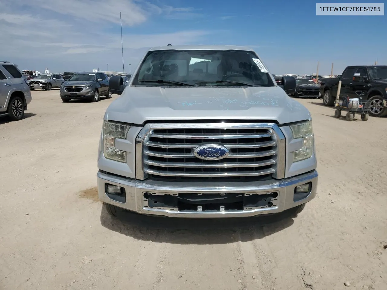 1FTEW1CF7FKE54785 2015 Ford F150 Supercrew