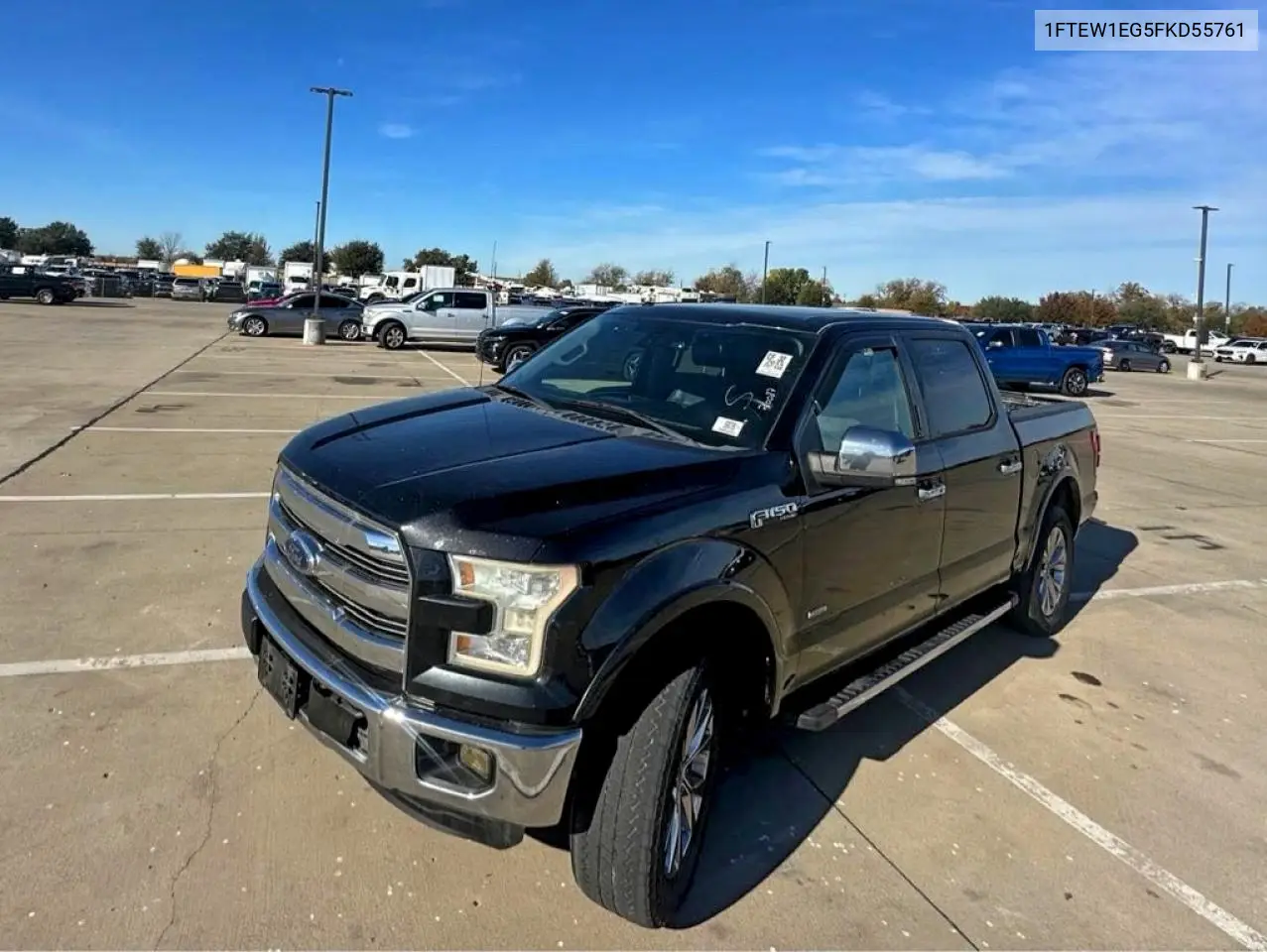 1FTEW1EG5FKD55761 2015 Ford F150 Supercrew