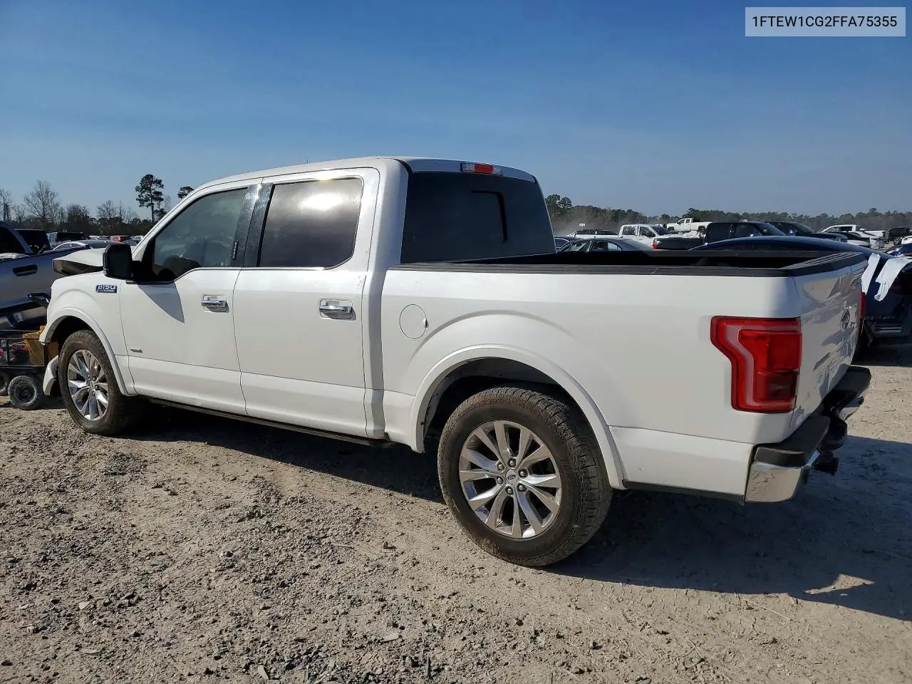 1FTEW1CG2FFA75355 2015 Ford F150 Supercrew