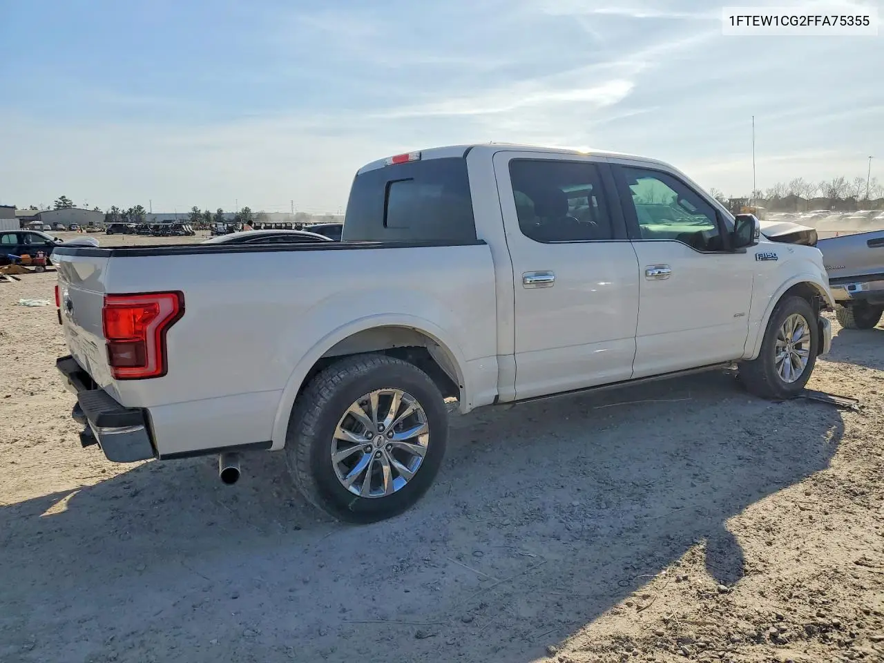 1FTEW1CG2FFA75355 2015 Ford F150 Supercrew