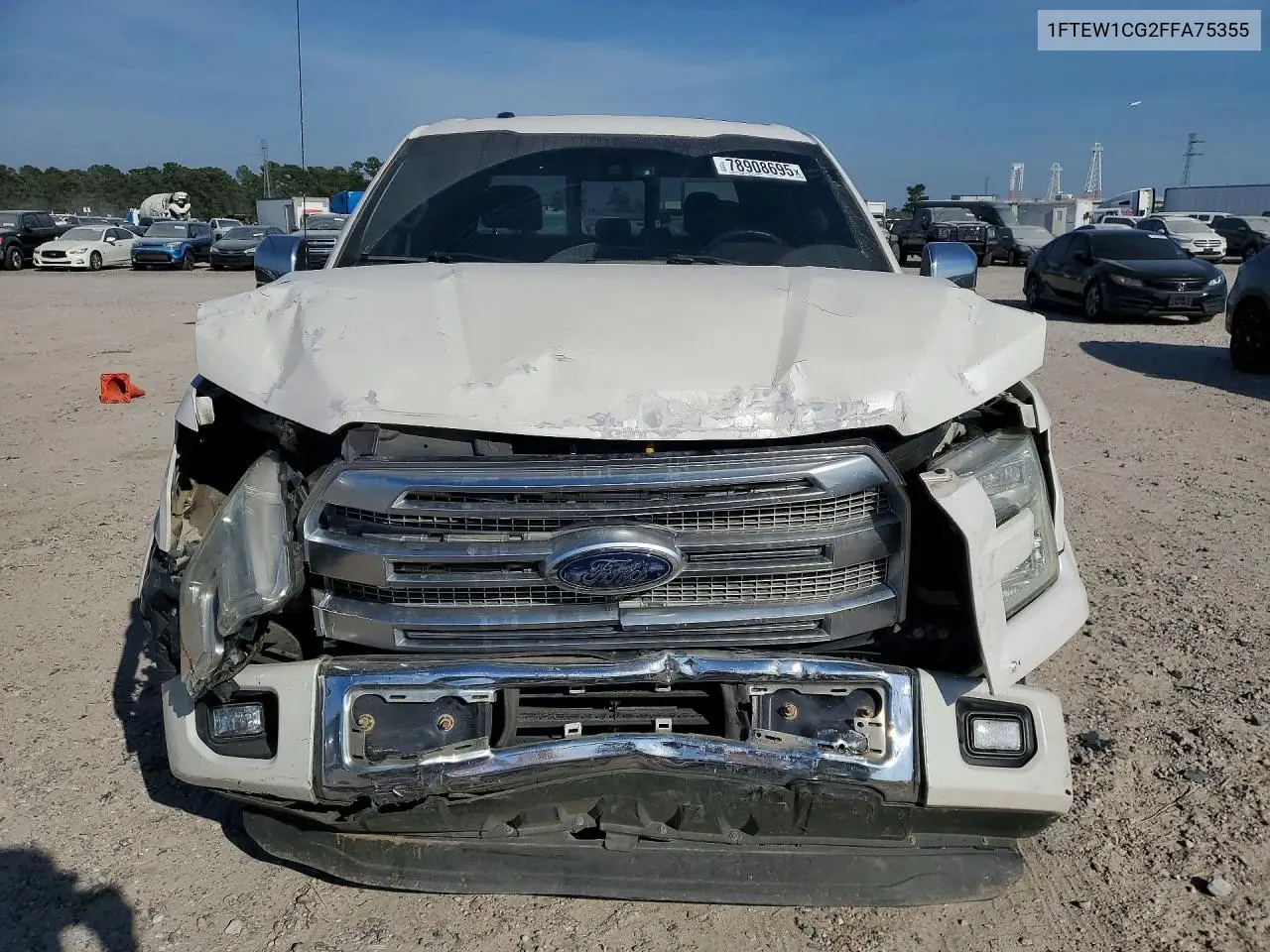 1FTEW1CG2FFA75355 2015 Ford F150 Supercrew