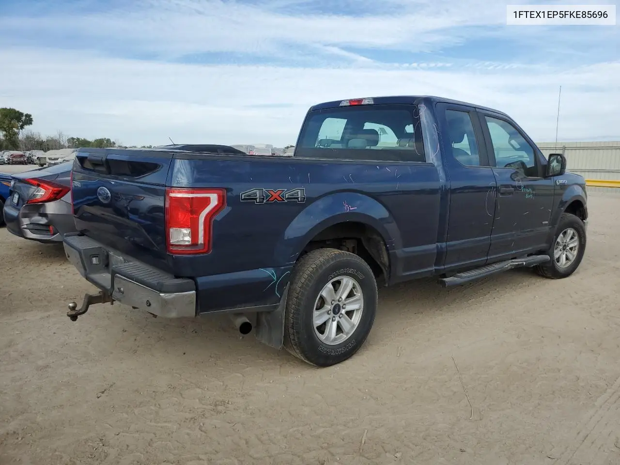 1FTEX1EP5FKE85696 2015 Ford F150 Super Cab