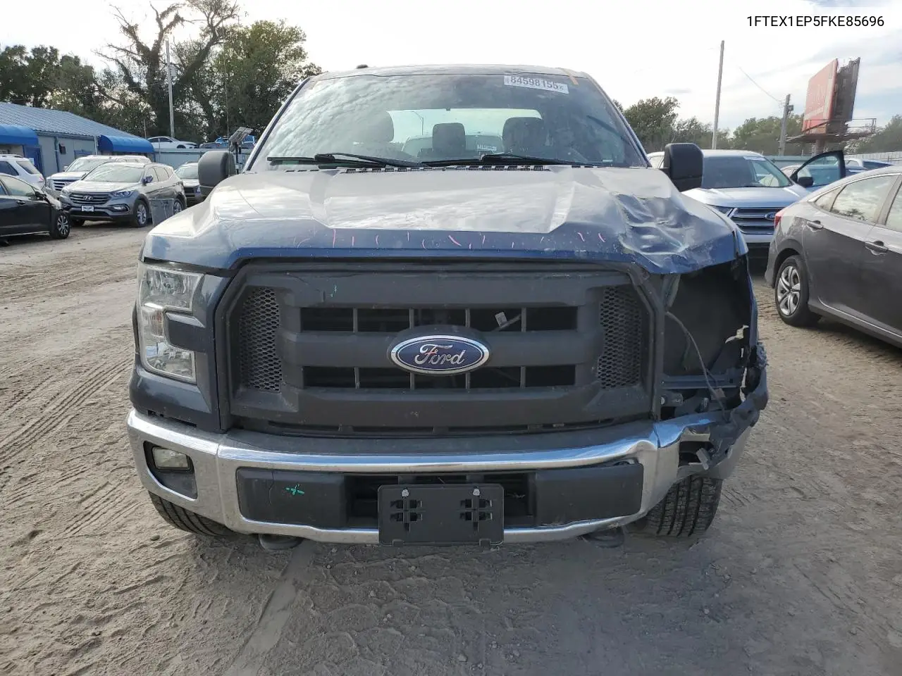 1FTEX1EP5FKE85696 2015 Ford F150 Super Cab