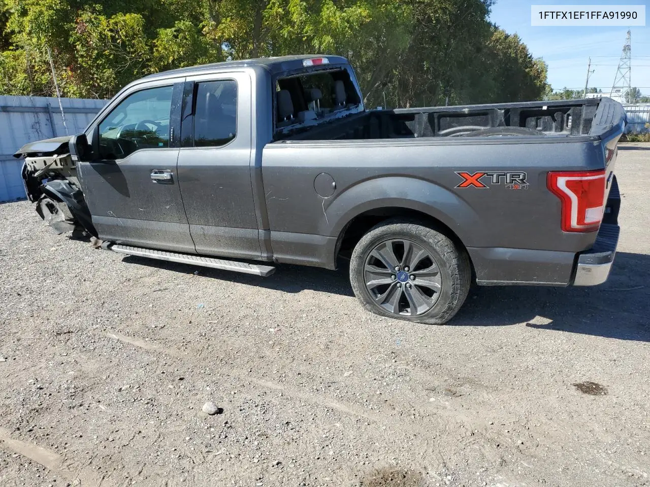 1FTFX1EF1FFA91990 2015 Ford F150 Super Cab