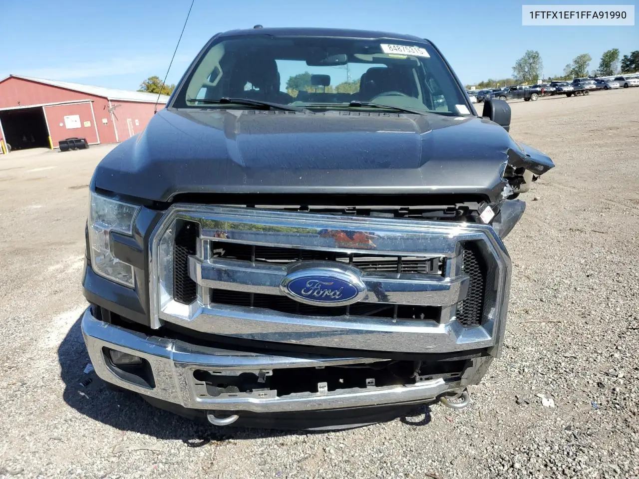 1FTFX1EF1FFA91990 2015 Ford F150 Super Cab