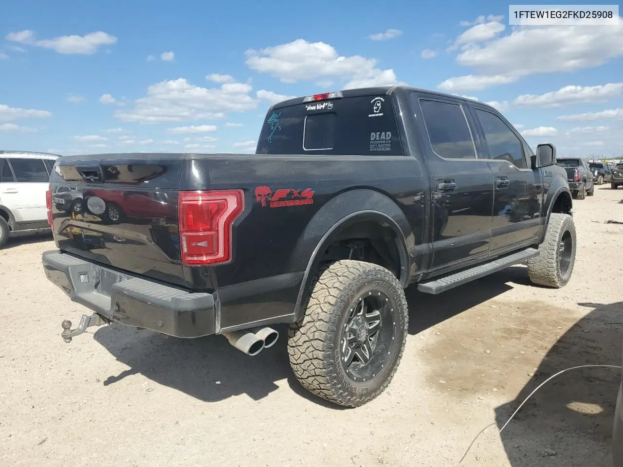 1FTEW1EG2FKD25908 2015 Ford F150 Supercrew