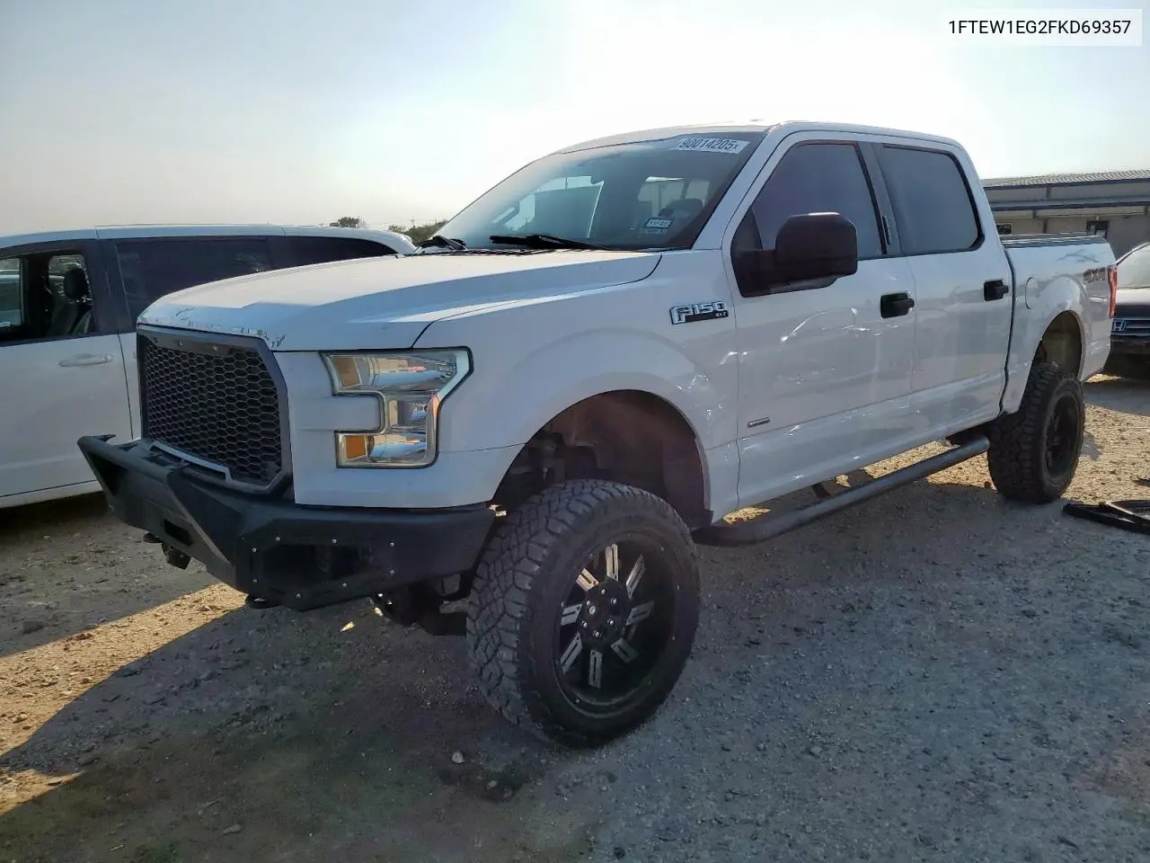 1FTEW1EG2FKD69357 2015 Ford F150 Supercrew