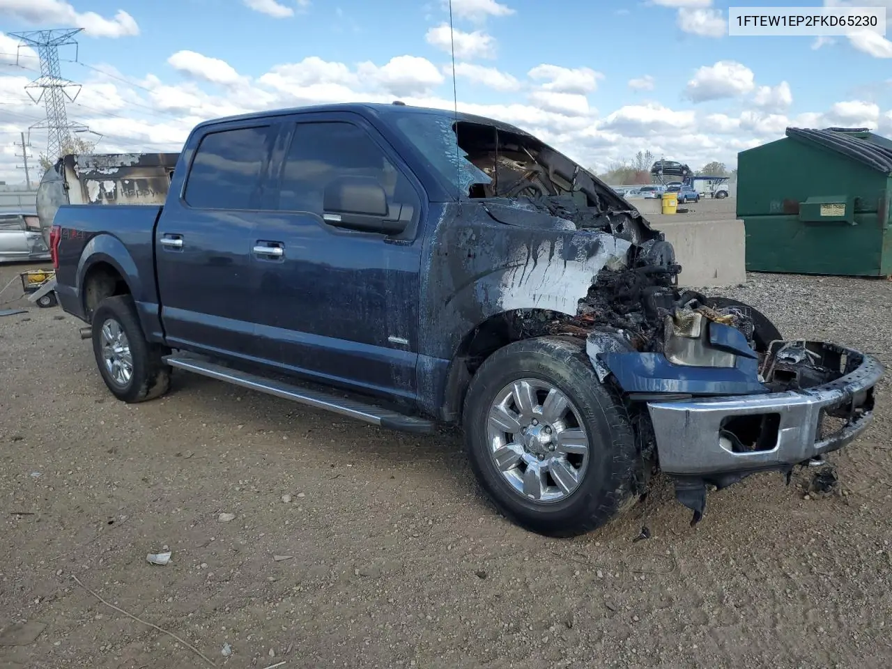 1FTEW1EP2FKD65230 2015 Ford F150 Supercrew