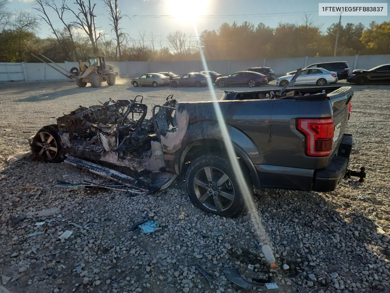 1FTEW1EG5FFB83837 2015 Ford F150 Supercrew