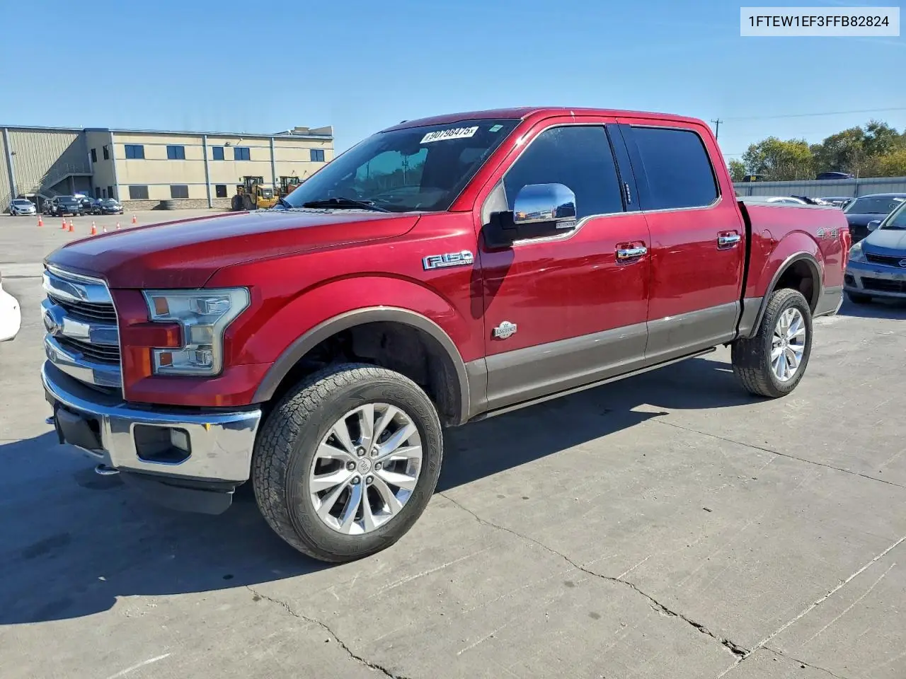 1FTEW1EF3FFB82824 2015 Ford F150 Supercrew