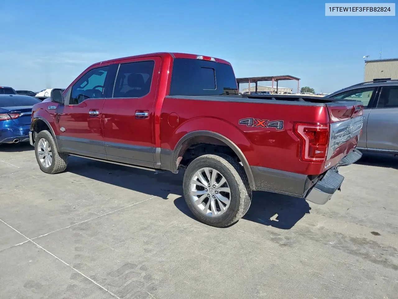 1FTEW1EF3FFB82824 2015 Ford F150 Supercrew