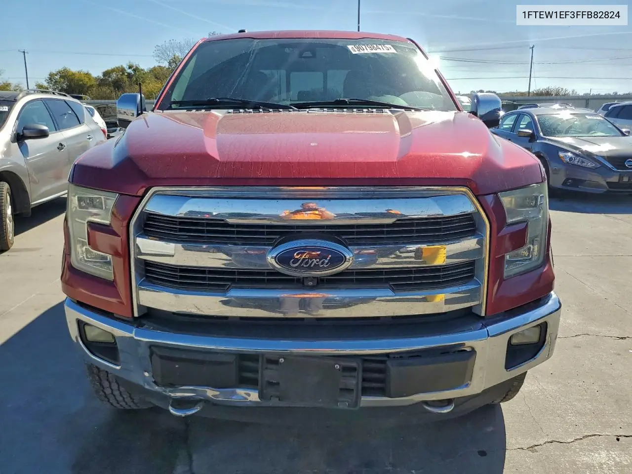 1FTEW1EF3FFB82824 2015 Ford F150 Supercrew
