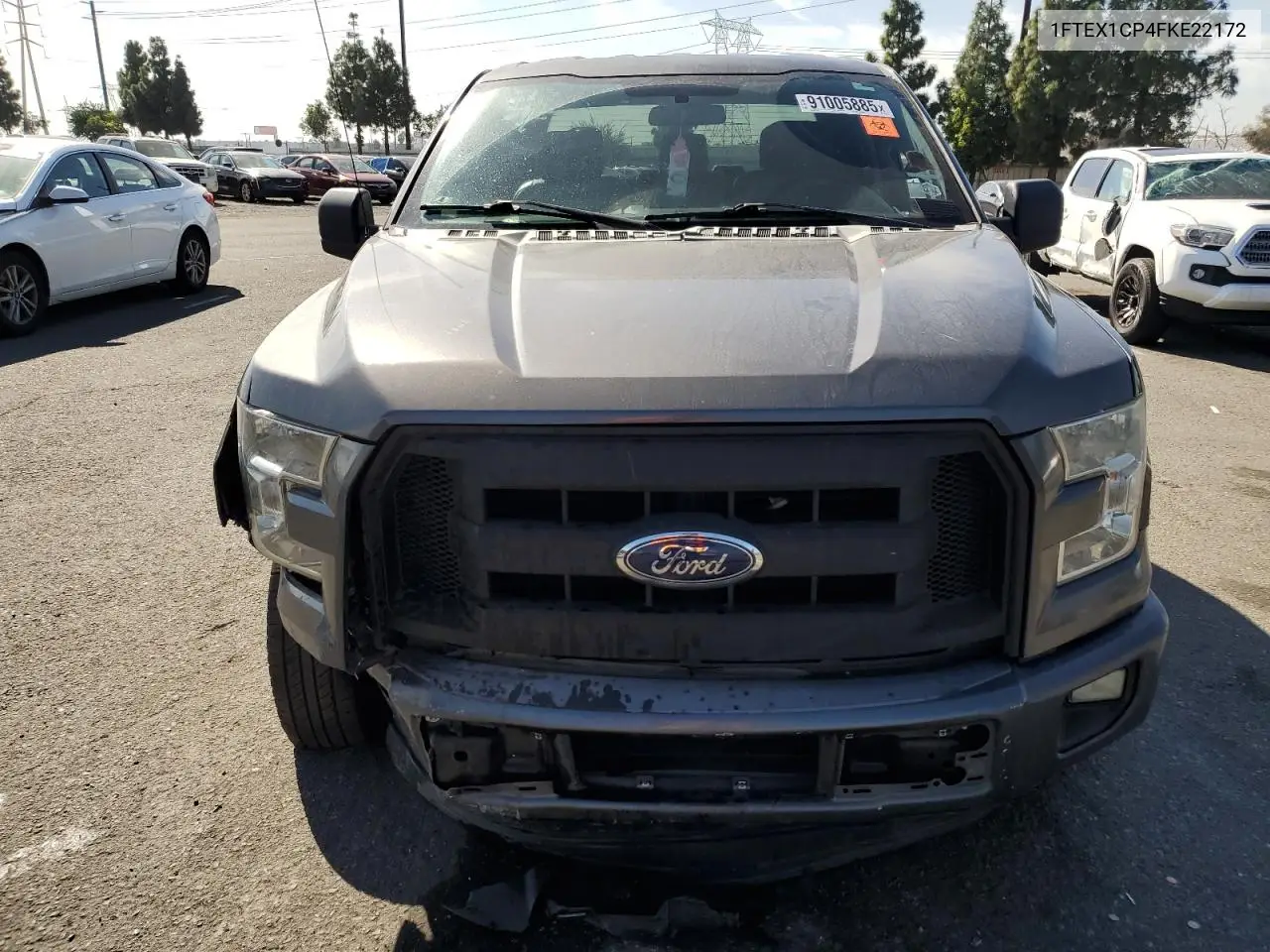 1FTEX1CP4FKE22172 2015 Ford F150 Super Cab