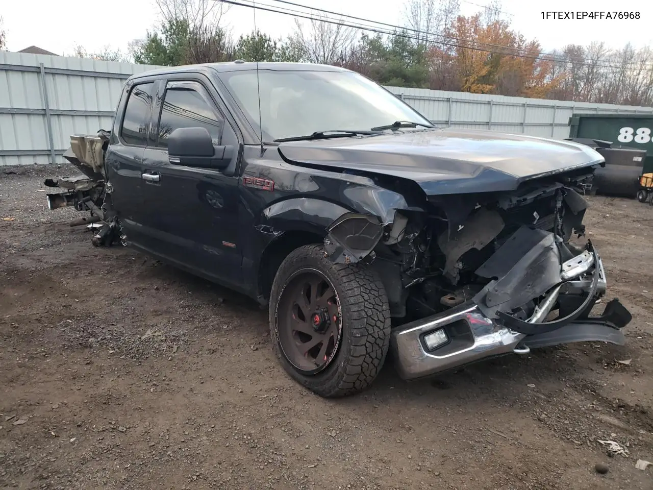 1FTEX1EP4FFA76968 2015 Ford F150 Super Cab