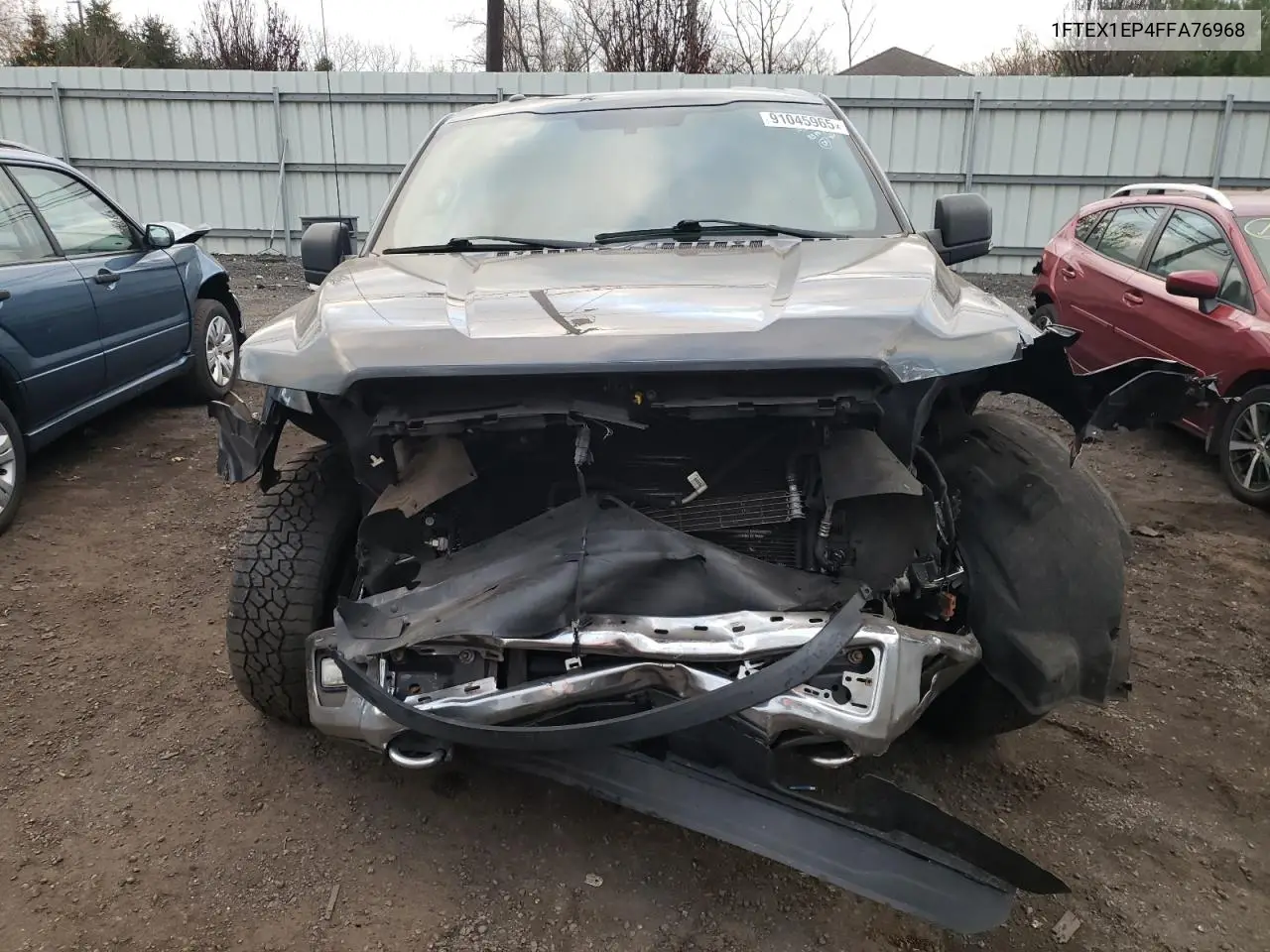 1FTEX1EP4FFA76968 2015 Ford F150 Super Cab