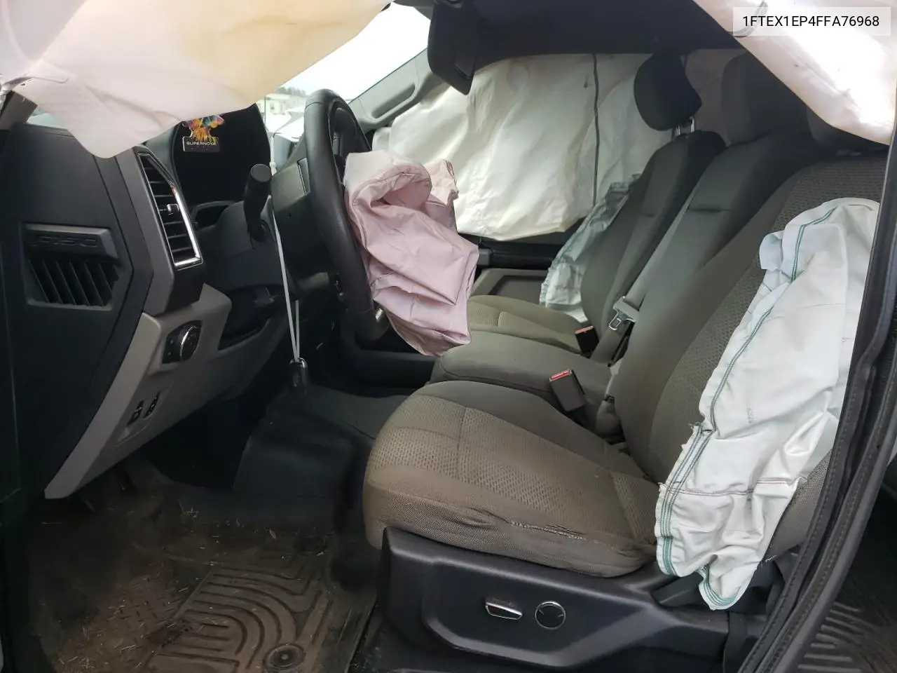 1FTEX1EP4FFA76968 2015 Ford F150 Super Cab