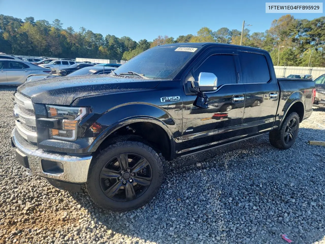 1FTEW1EG4FFB95929 2015 Ford F150 Supercrew