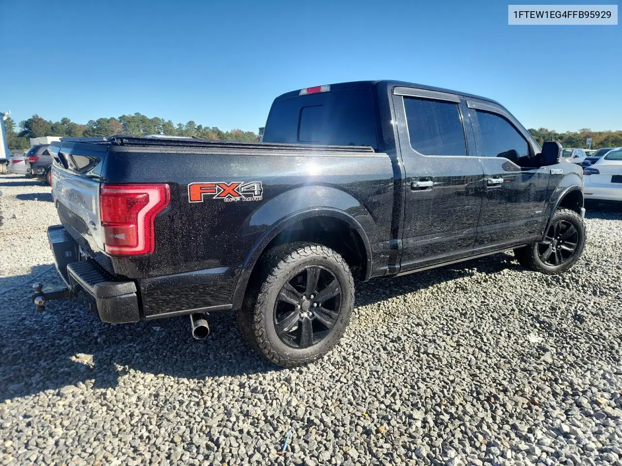 1FTEW1EG4FFB95929 2015 Ford F150 Supercrew