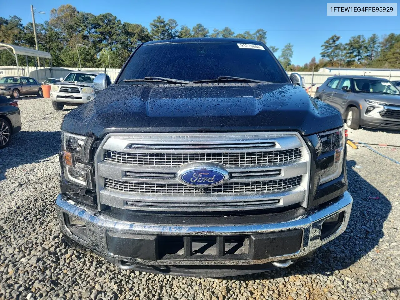 1FTEW1EG4FFB95929 2015 Ford F150 Supercrew