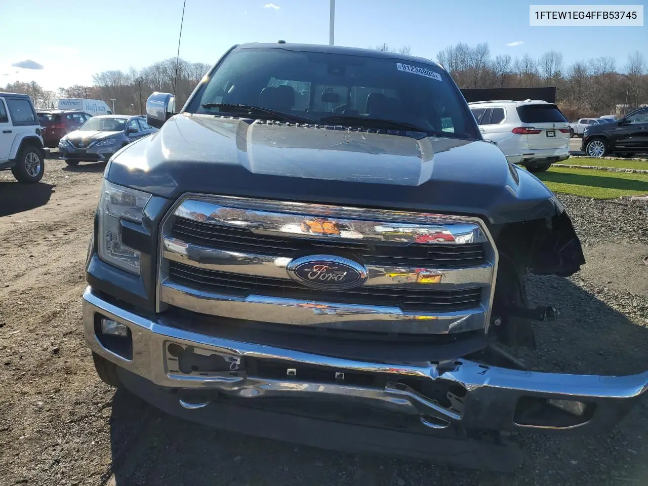 1FTEW1EG4FFB53745 2015 Ford F150 Supercrew