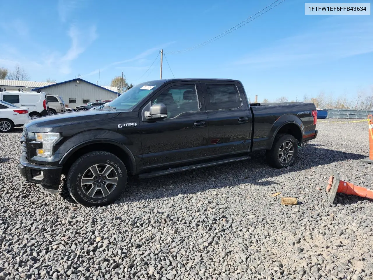 1FTFW1EF6FFB43634 2015 Ford F150 Supercrew