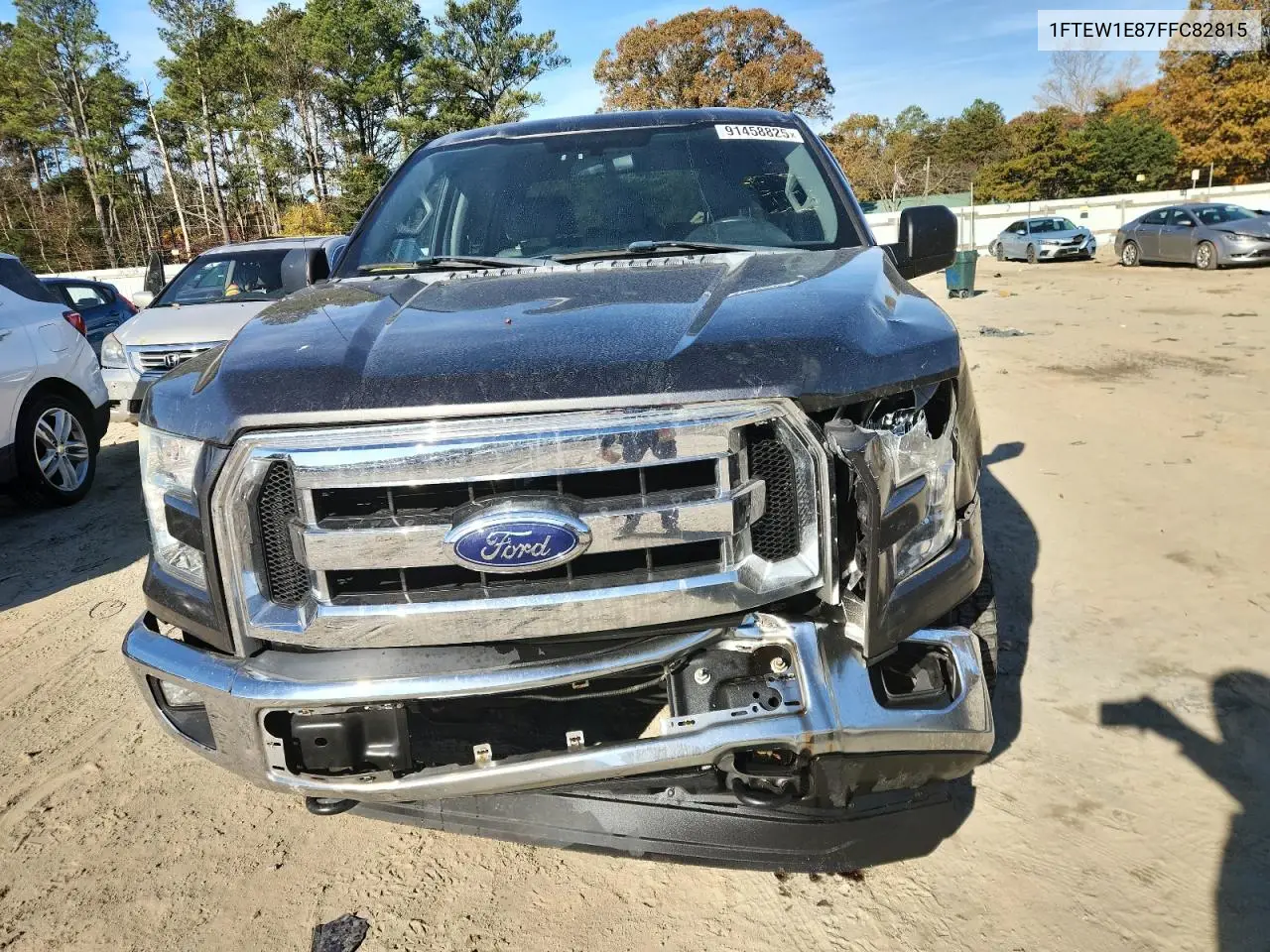 1FTEW1E87FFC82815 2015 Ford F150 Supercrew