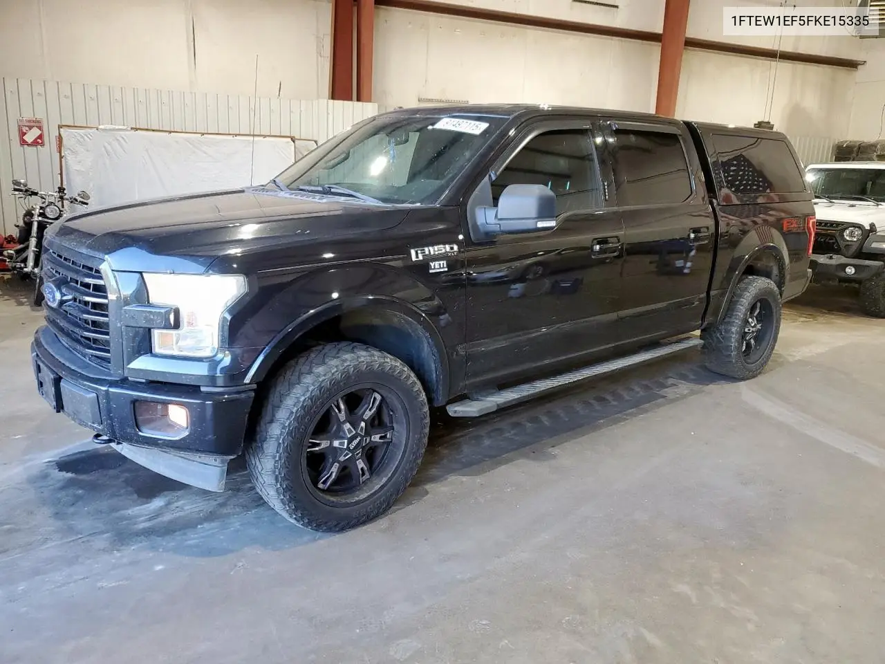 1FTEW1EF5FKE15335 2015 Ford F150 Supercrew