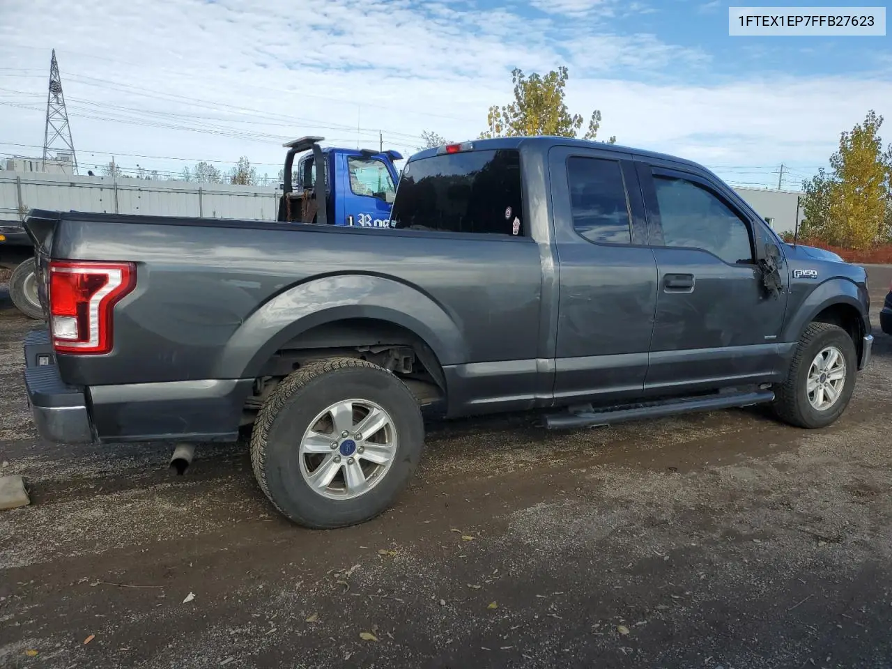 1FTEX1EP7FFB27623 2015 Ford F150 Super Cab