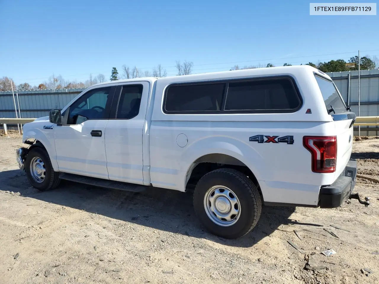 1FTEX1E89FFB71129 2015 Ford F150 Super Cab