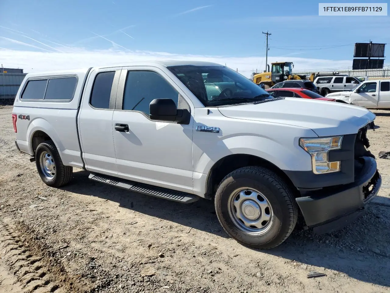 1FTEX1E89FFB71129 2015 Ford F150 Super Cab