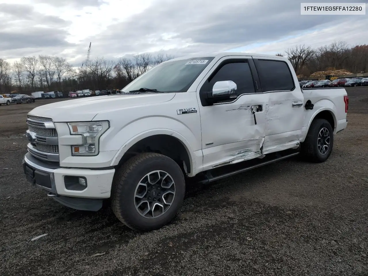 1FTEW1EG5FFA12280 2015 Ford F150 Supercrew