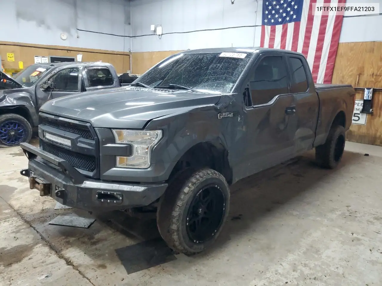 1FTFX1EF9FFA21203 2015 Ford F150 Super Cab