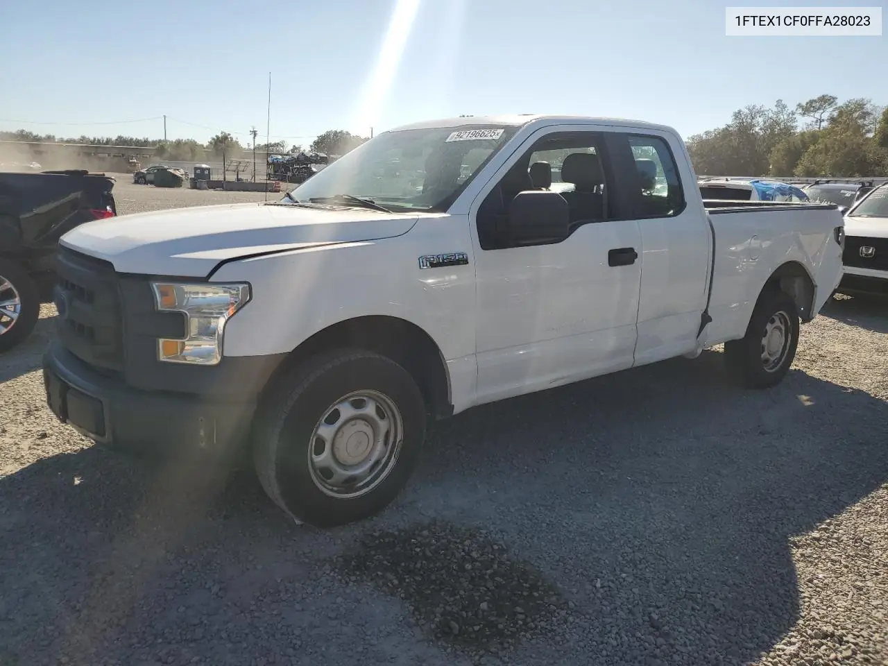 1FTEX1CF0FFA28023 2015 Ford F150 Super Cab