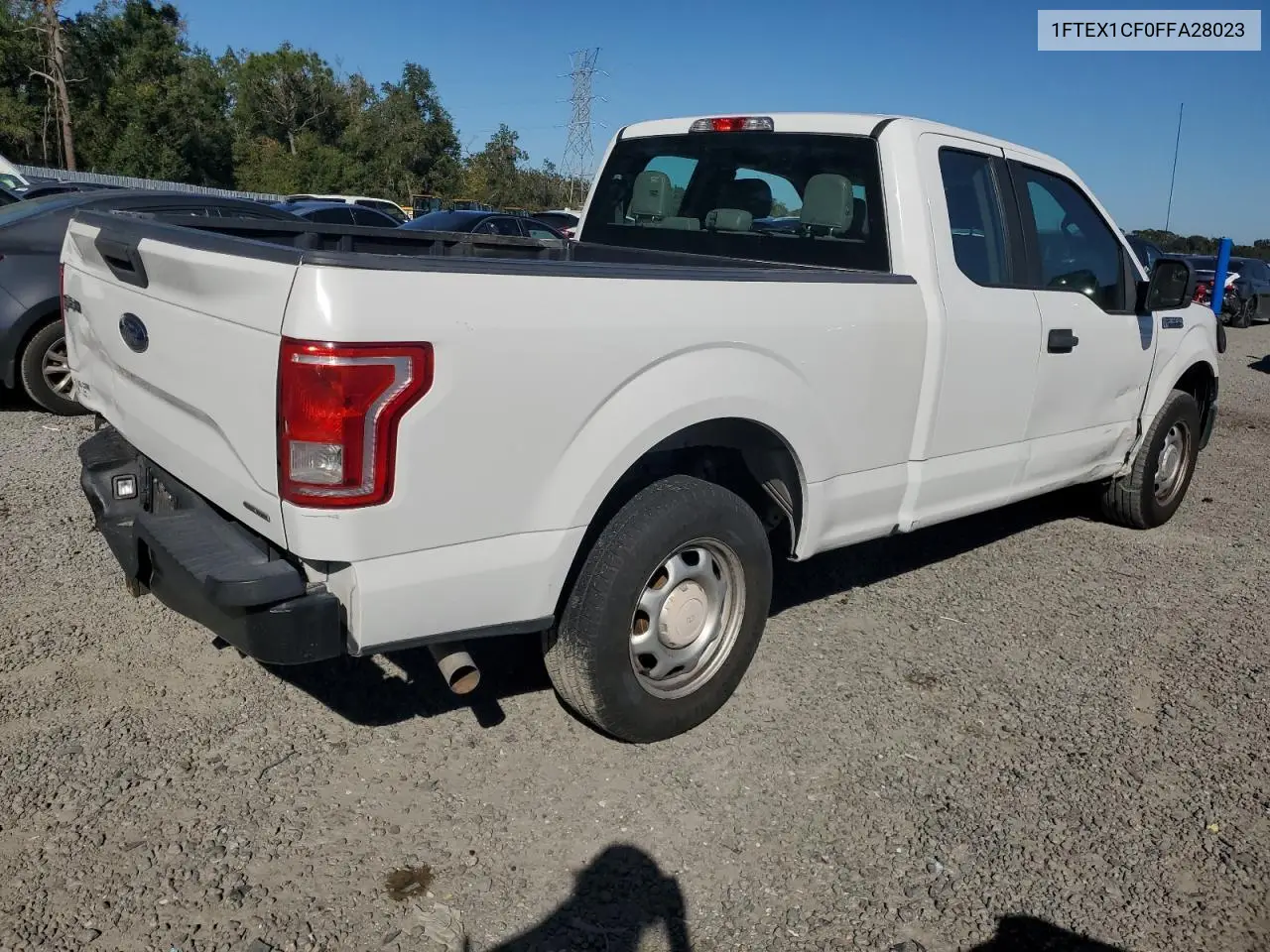 1FTEX1CF0FFA28023 2015 Ford F150 Super Cab