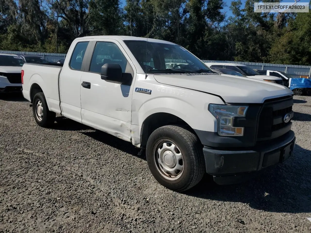 1FTEX1CF0FFA28023 2015 Ford F150 Super Cab