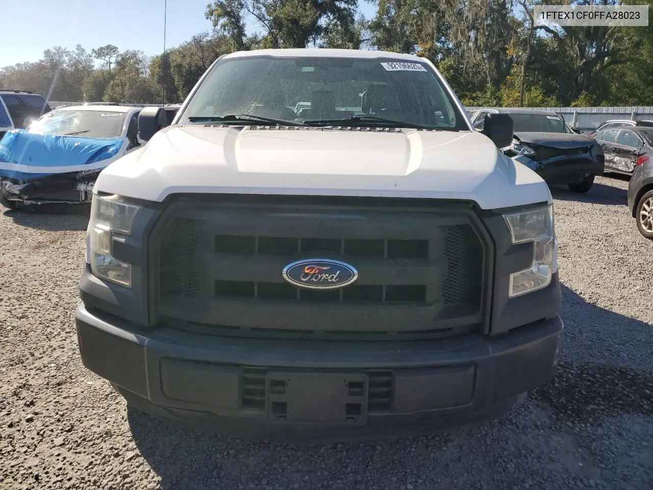 1FTEX1CF0FFA28023 2015 Ford F150 Super Cab