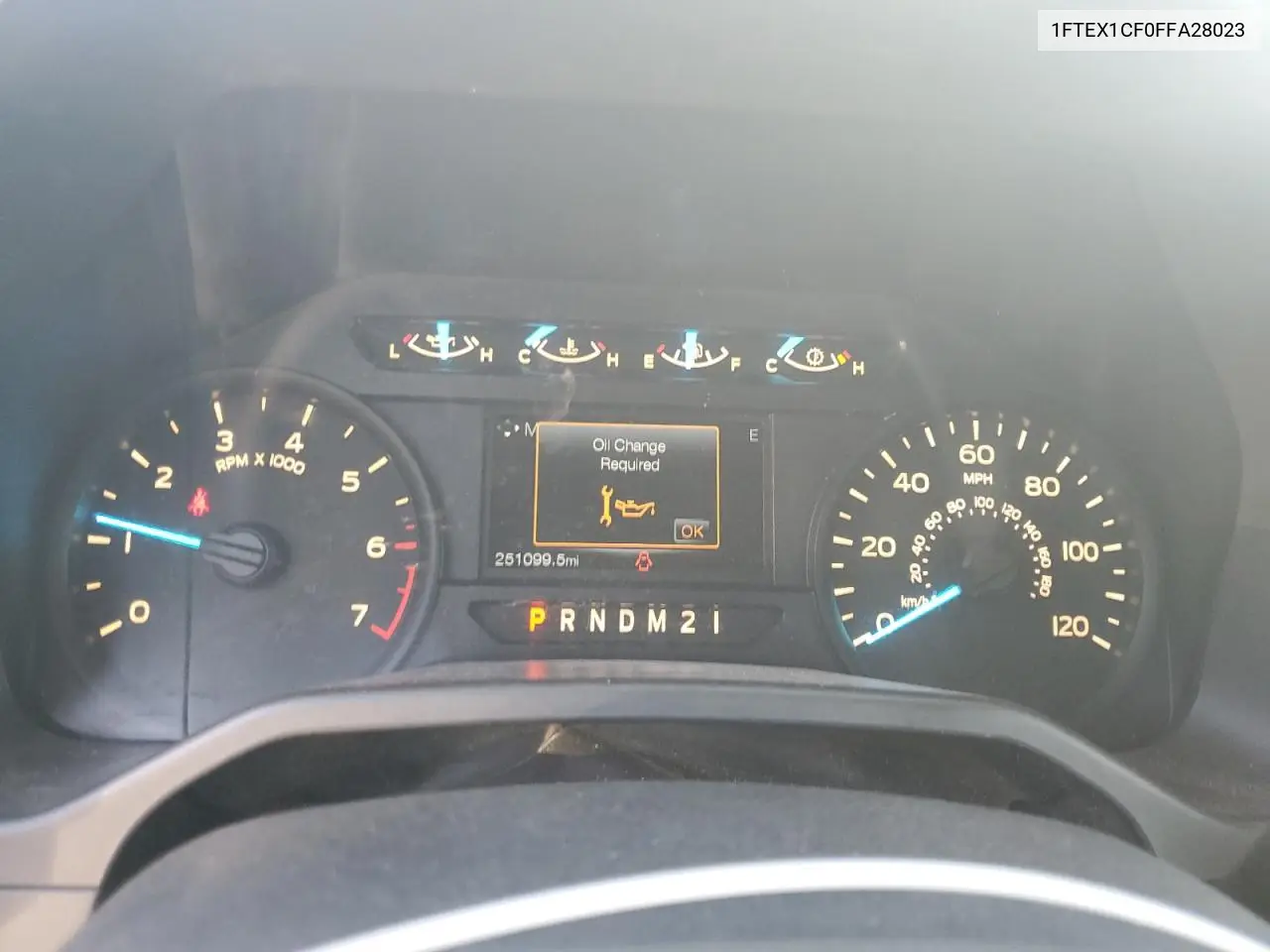 1FTEX1CF0FFA28023 2015 Ford F150 Super Cab