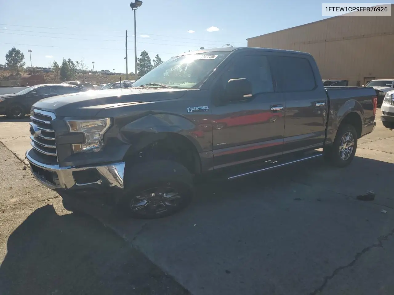 1FTEW1CP9FFB76926 2015 Ford F150 Supercrew