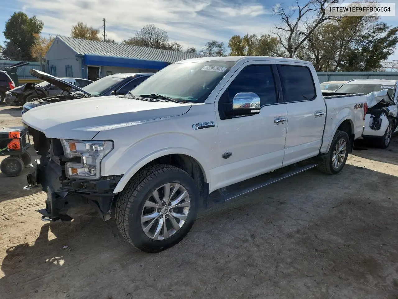 1FTEW1EF9FFB06654 2015 Ford F150 Supercrew