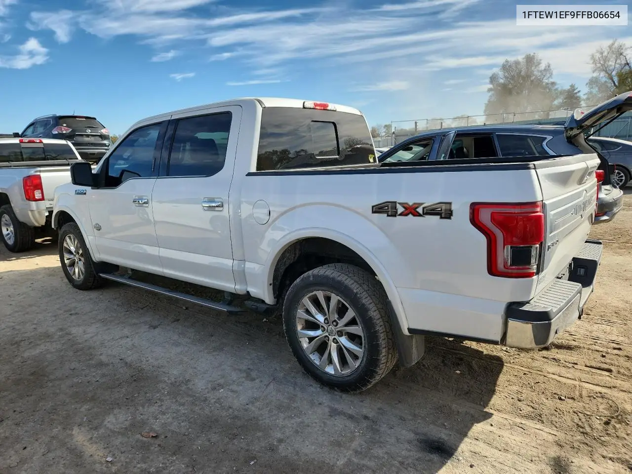 1FTEW1EF9FFB06654 2015 Ford F150 Supercrew