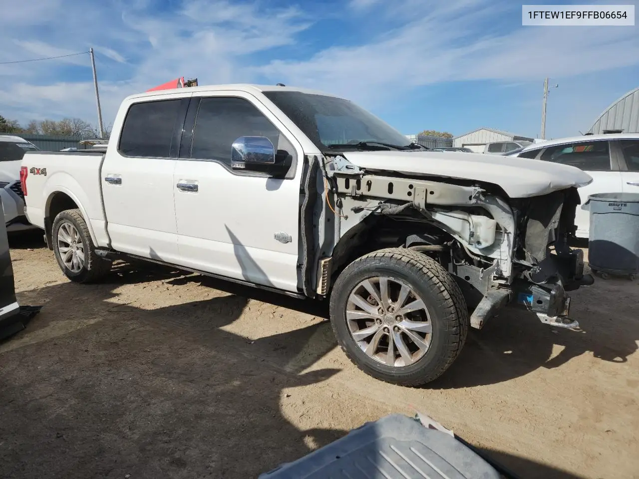 1FTEW1EF9FFB06654 2015 Ford F150 Supercrew