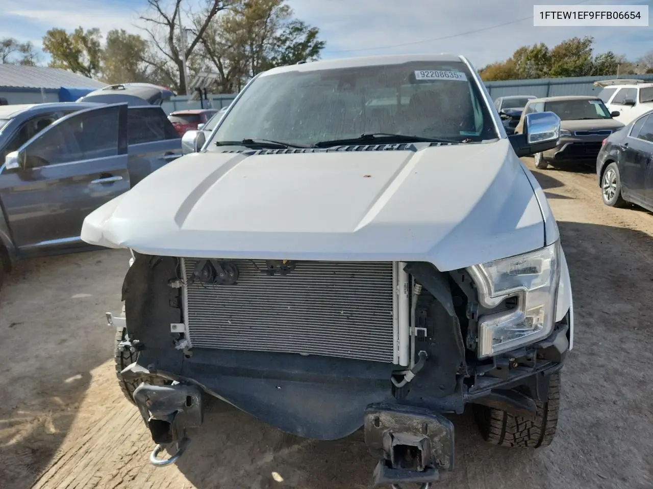 1FTEW1EF9FFB06654 2015 Ford F150 Supercrew