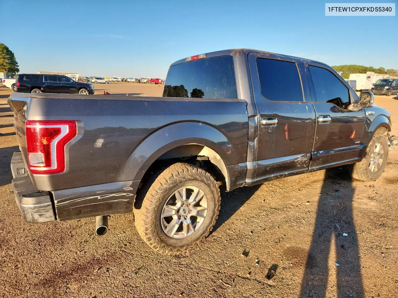 1FTEW1CPXFKD55340 2015 Ford F150 Supercrew